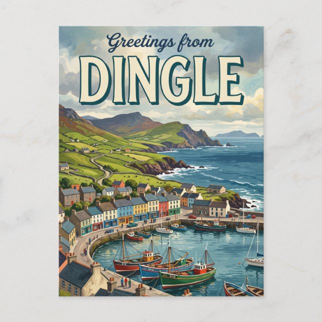 Dingle Ireland Postcard (Front)