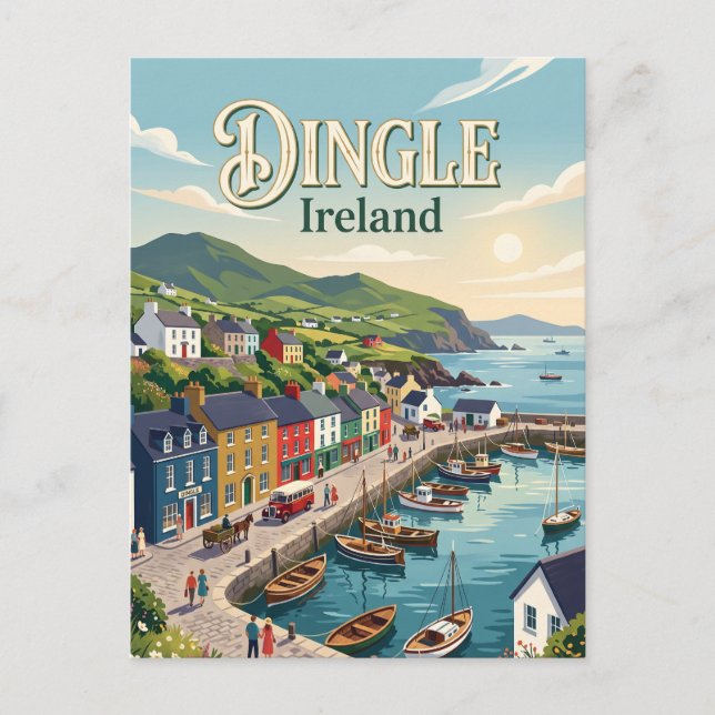 Dingle Ireland Postcard (Front)