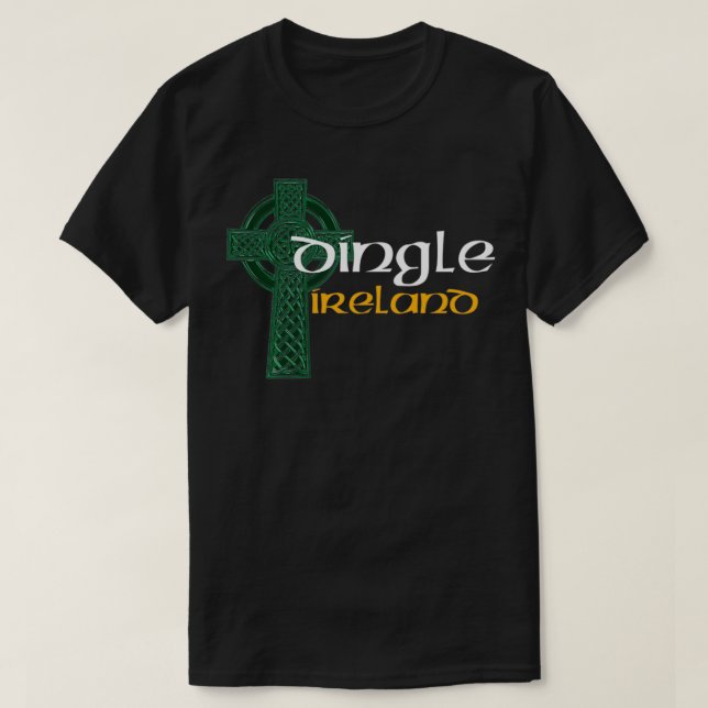 DINGLE KERRY Ireland County Crest Vintage  T-Shirt (Design Front)