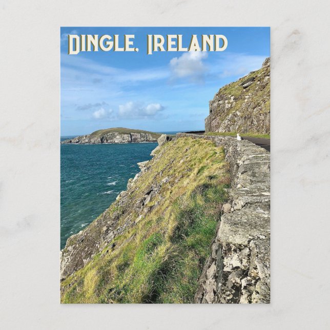 Dingle Ocean View Postcard (Front)