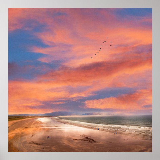 Dingle Pensula Beach Poster (Front)