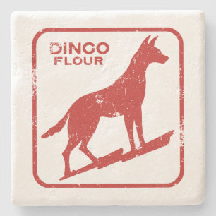 Dingo Flour Stone Coaster