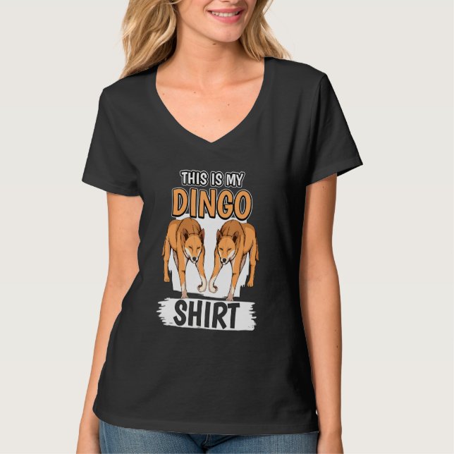 Dingos Quote Dog This Is My Dingo T-Shirt (Front)