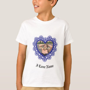Dingus Heart Lace Frame T-Shirt