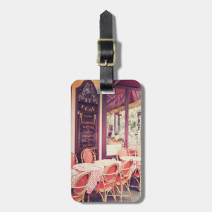 Dining In Paris Al Fresco Luggage Tag