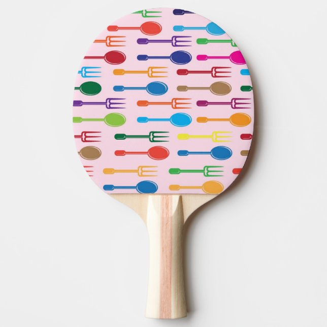 Dining Texture Ping Pong Paddle (Front)