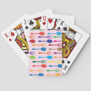 Dining Texture Playing Cards