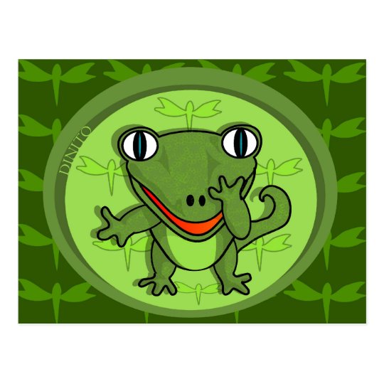 Dinito, the super deformed dinosaur! Postcard