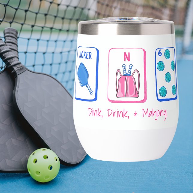 Dink Drink, Mahjong / Pickleball Mahjong Custom (Creator Uploaded)