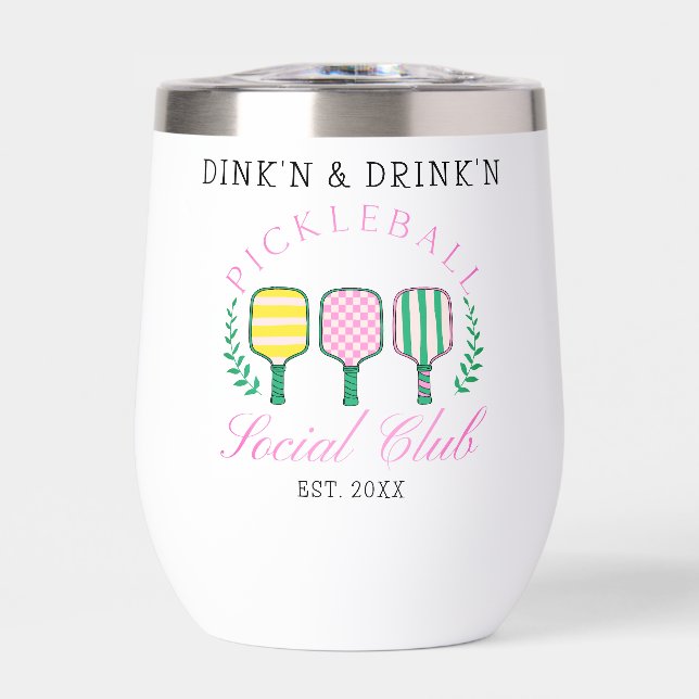 Dink Drink Pickleball Social Club (Front)