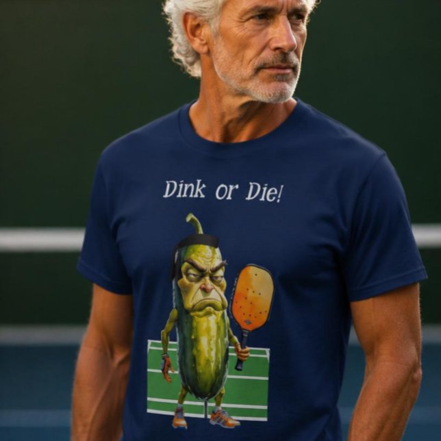 "Dink or Die" funny pickleball shirt (Creator Uploaded)