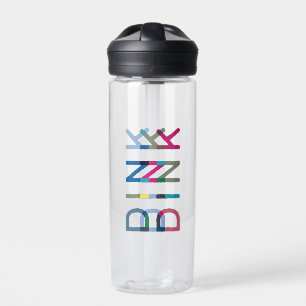 Dink Pickleball Fun Chic Pickleball Gift  Water Bottle