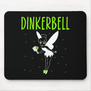 Dinkerbell funny pickleball lover paddleball playe mouse mat