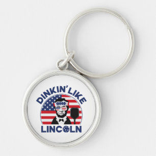 Dinkin Like Lincoln Key Ring