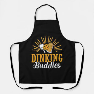 Dinking Buddies Pickleball Paddle Sports Game Apron