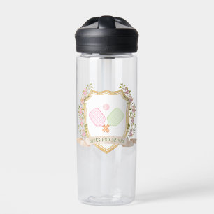 Dinks and Drinks  Preppy Pickle Ball Water Bottle