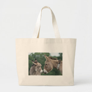 Dinky donkey large tote bag