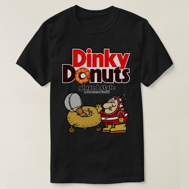 Dinky Doughnuts Cereal T-Shirt (Design Front)