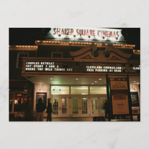 Dinner and the Movies Invitation