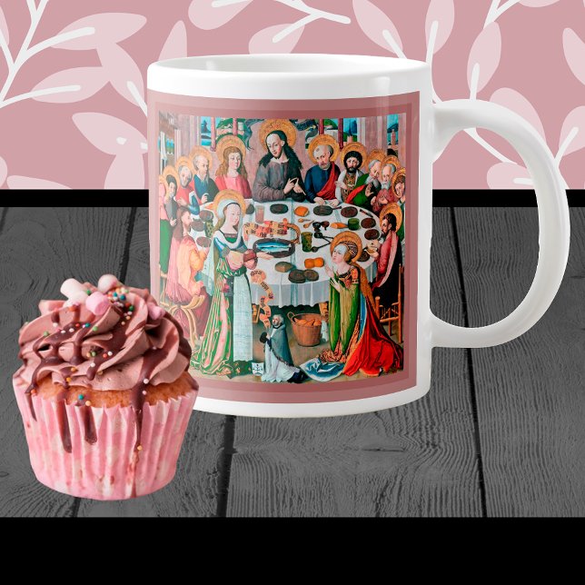 Dinner at Bethany (M 055) Large Coffee Mug (Creator Uploaded)