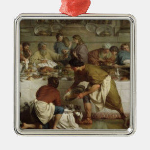 Dinner at the House of Simon, 1737 Metal Tree Decoration