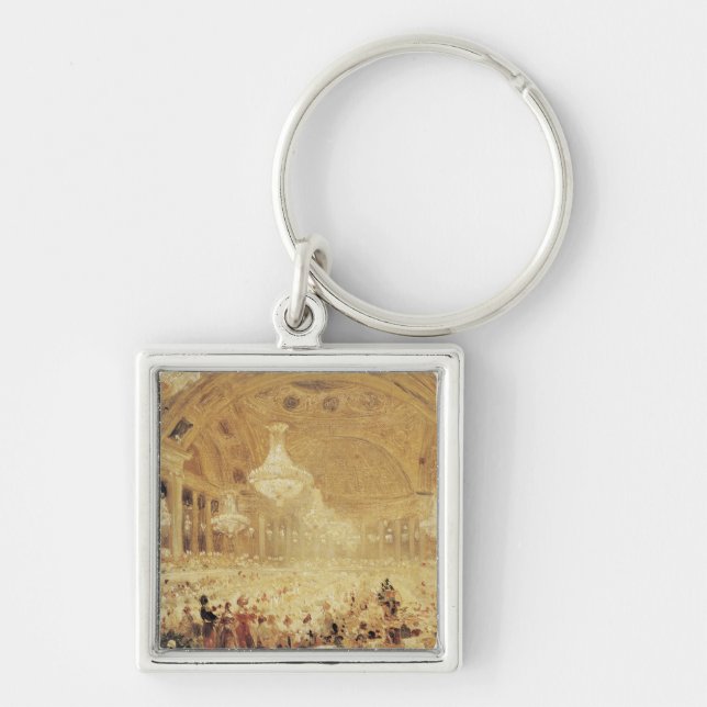 Dinner at the Tuileries Key Ring (Front)