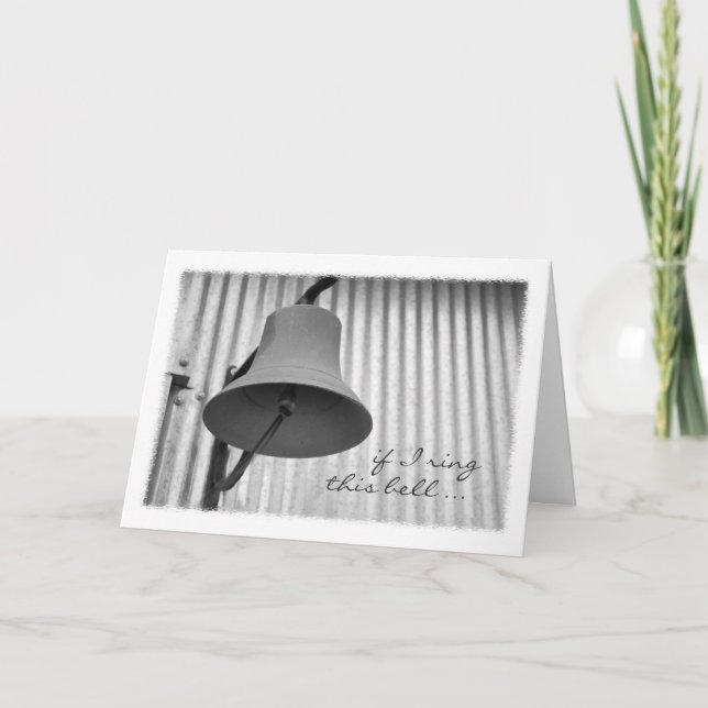 Dinner Bell Greeting Card (Front)
