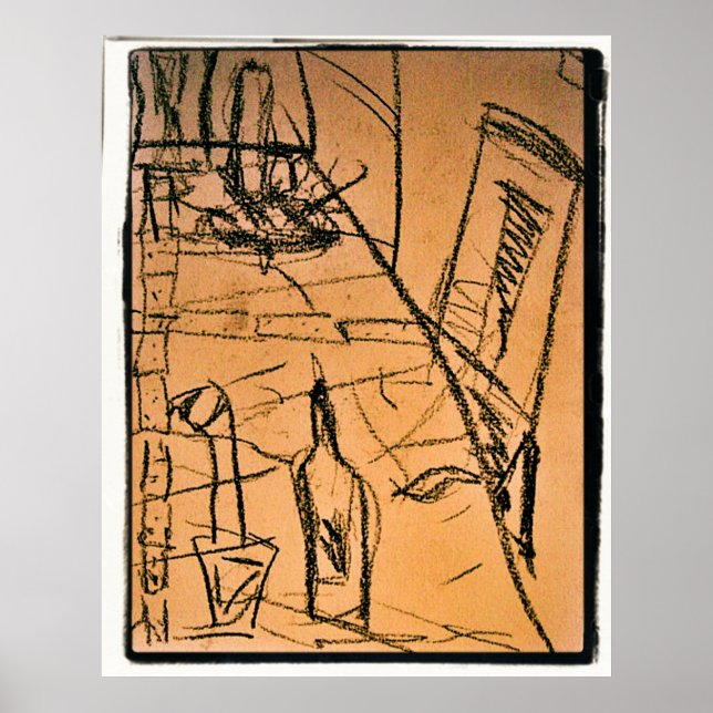 dinner bottle poster (Front)