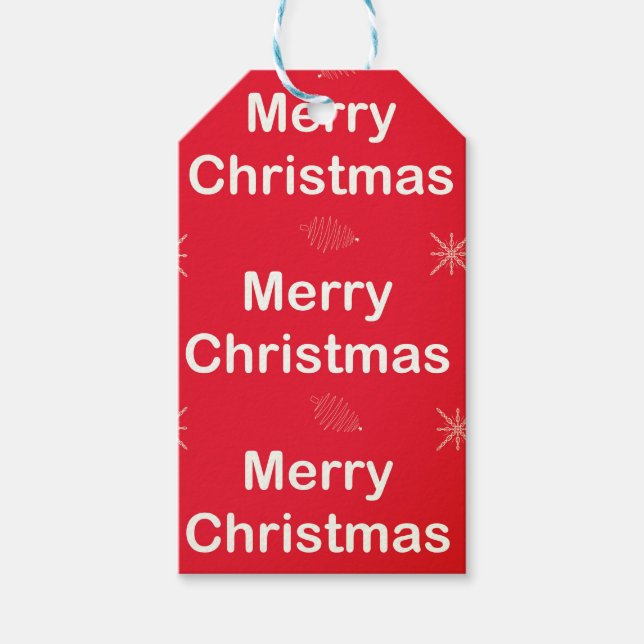Dinner bowls gift tags (Front)