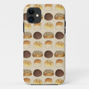 Dinner Bread Rolls Buns Bakery Baker Chef Foodie iPhone 11 Case