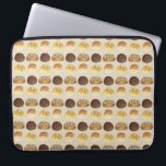 Dinner Bread Rolls Buns Bakery Baker Chef Foodie Laptop Sleeve<br><div class="desc">Illustration features a delicious assortment of dinner bread rolls (classic dinner roll, kaiser roll, pumpernickel roll, and whole wheat roll with oats). Ideal for your favourite foodie! This food design is also available on other products. Lots of other foodie-themed illustrations are also available. Don't see what you're looking for? Need...</div>