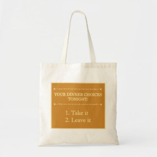 Dinner choices bag