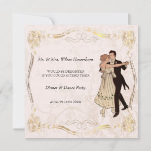 Dinner & Dance Party Invitation