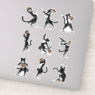 Dinner Dance - Tuxedo Cat