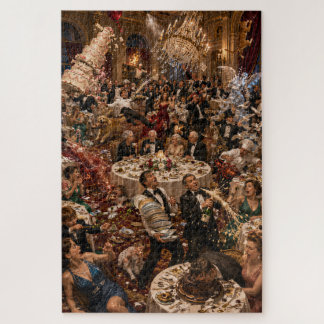 Dinner Disaster – Premium 1000 Piece Chaos Jigsaw Puzzle
