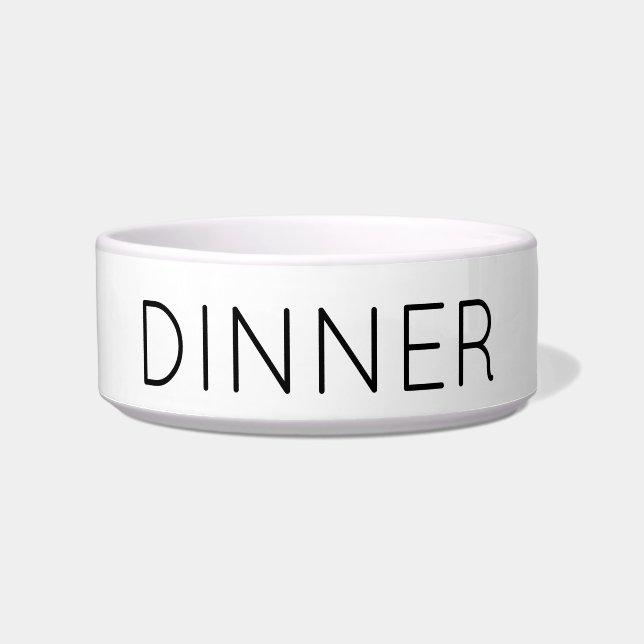 Dinner Dog Bowl (Front)