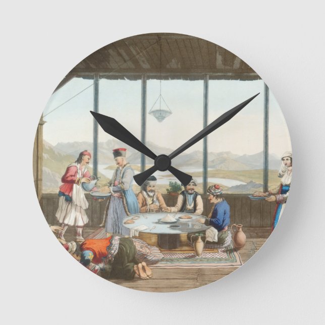 Dinner held at Delphi in honour of the painter by Round Clock (Front)