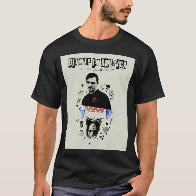 Dinner In America A Punk Love Story T-Shirt (Front)