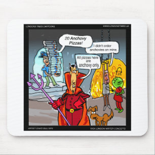 Dinner In Hell Funny Gifts Tees Cards Etc Mouse Mat