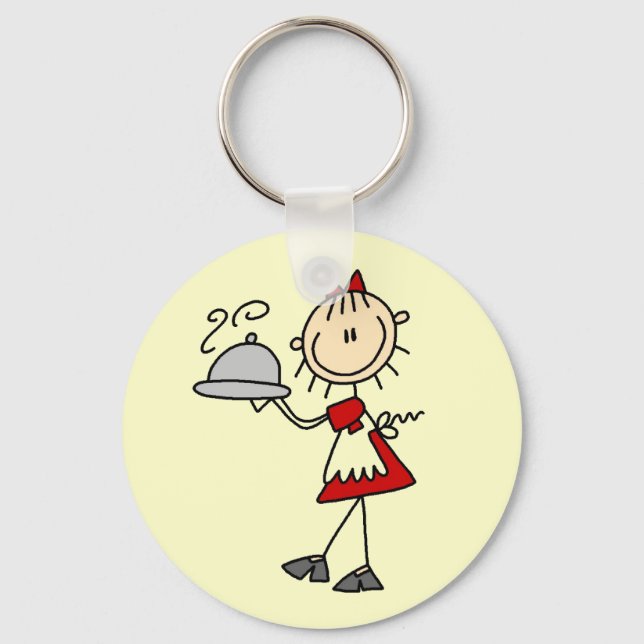 Dinner is Served Key Ring (Front)