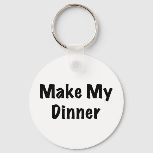 Dinner Key Ring