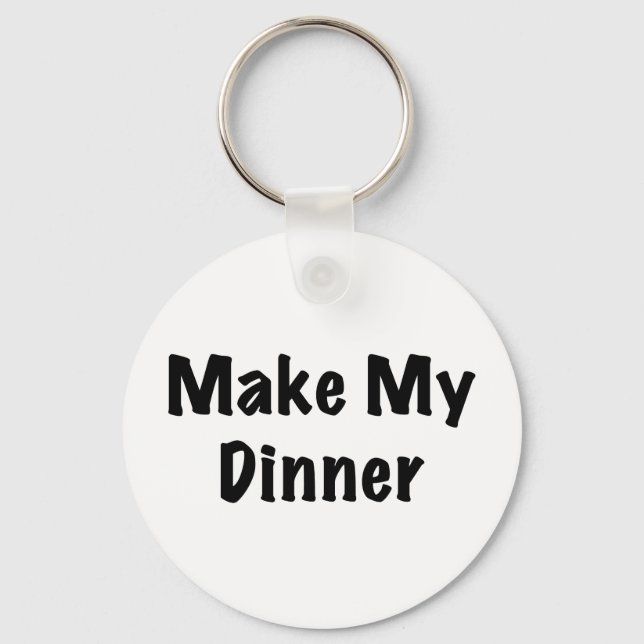 Dinner Key Ring (Front)