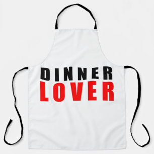 Dinner lover apron