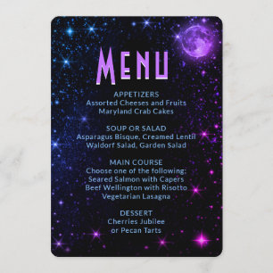 Dinner Menu   Galaxy