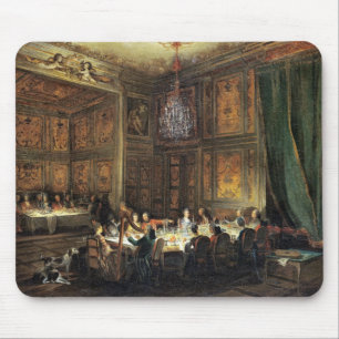 Dinner of the Prince of Conti in the Temple Mouse Mat