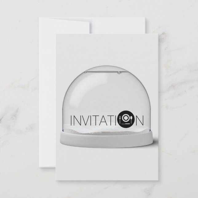 Dinner Party Invitation Vip Invitation (Front)