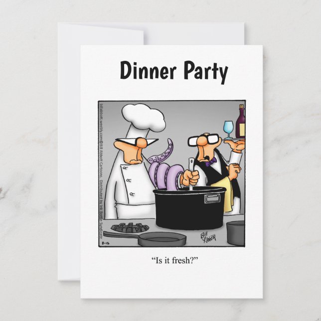 Dinner Party Invitations (Front)