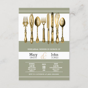 Dinner party PERSONALIZE Invitation