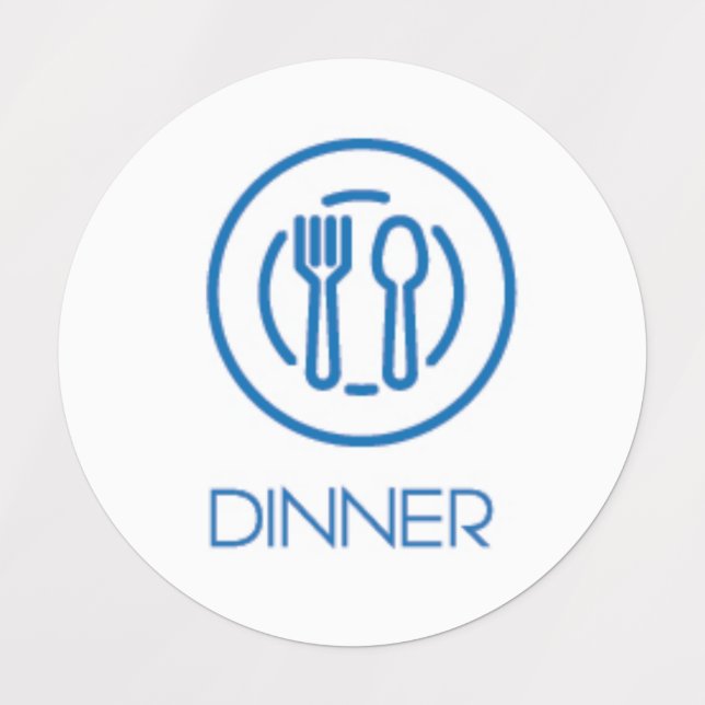 Dinner Planner / Organiser Sticker / Labels (Design 1)