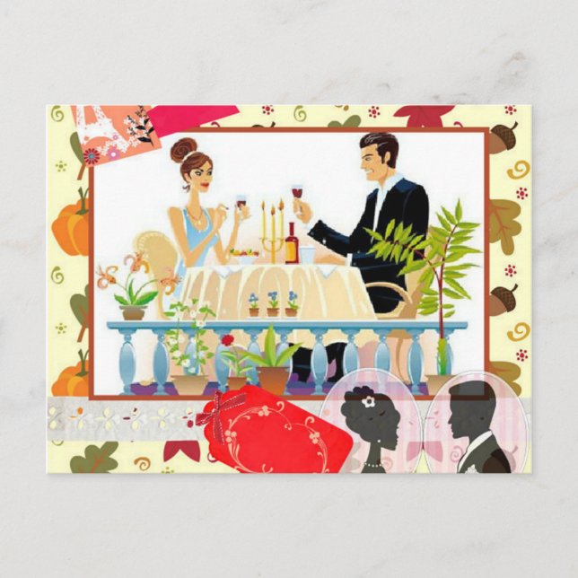 dinner postcard (Front)